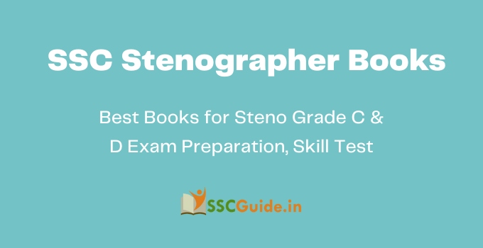 SSC Stenographer Books