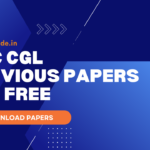SSC CGL Previous Papers PDF FREE