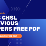SSC CHSL Previous Papers FREE PDF