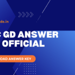 SSC GD Answer Key OFFICIAL