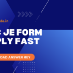 SSC JE Form APPLY FAST