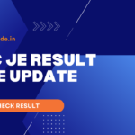SSC JE Result LIVE UPDATE
