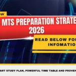 SSC MTS Preparation Strategy 2026