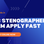 SSC Stenographer Form APPLY FAST