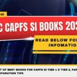 SSC CAPFs SI Books 2026