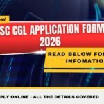 SSC CGL Application Form 2026