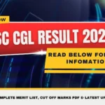 SSC CGL Result 2026