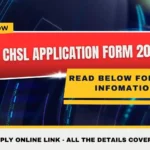 SSC CHSL Application Form 2026
