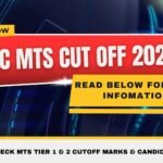 SSC MTS Cut Off 2026