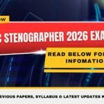 SSC Stenographer 2026 Exam