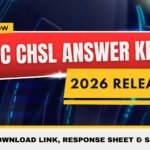 SSC CHSL Answer Key 2026