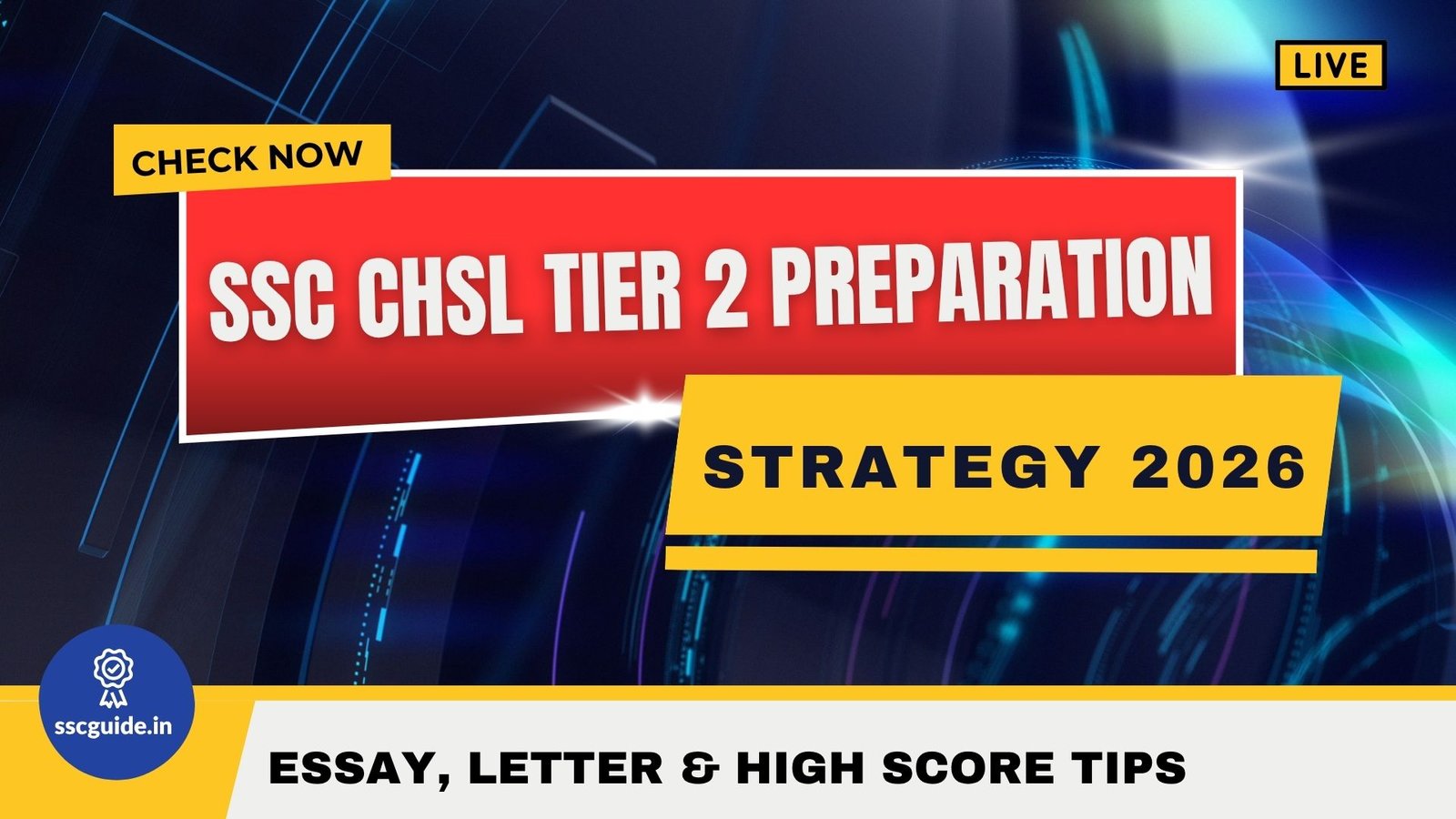 SSC CHSL Tier 2 Preparation Strategy 2026