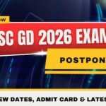 SSC GD 2026 Exam Postponed