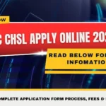 SSC CHSL Apply Online 2026