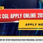 SSC CGL Apply Online 2026