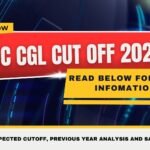 SSC CGL Cut Off 2026