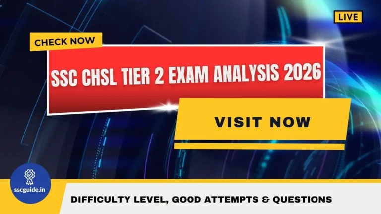 SSC CHSL Tier 2 Exam Analysis 2026