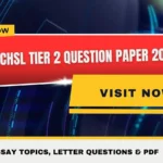 SSC CHSL Tier 2 Question Paper 2026