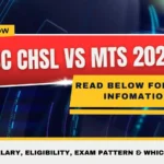 SSC CHSL vs MTS