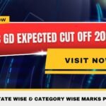 SSC GD Expected Cut Off 2026