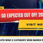 SSC GD Expected Cut Off 2026
