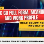 SSC GD Full Form