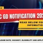 SSC GD Notification 2026