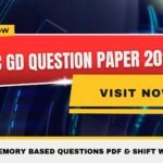 SSC GD Question Paper 2026
