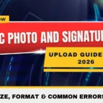 SSC Photo and Signature Upload Guidelines