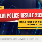 Delhi Police Result 2026