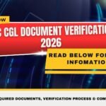 SSC CGL Document Verification 2026