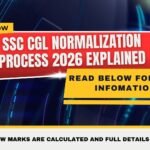 SSC CGL Normalization Process 2026