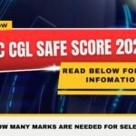 SSC CGL Safe Score 2026