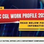 SSC CGL Work Profile 2026