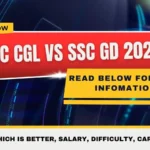SSC CGL vs SSC GD 2026