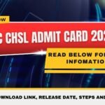 SSC CHSL Admit Card 2026