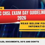 SSC CHSL Exam Day Guidelines 2026