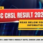 SSC CHSL Result 2026