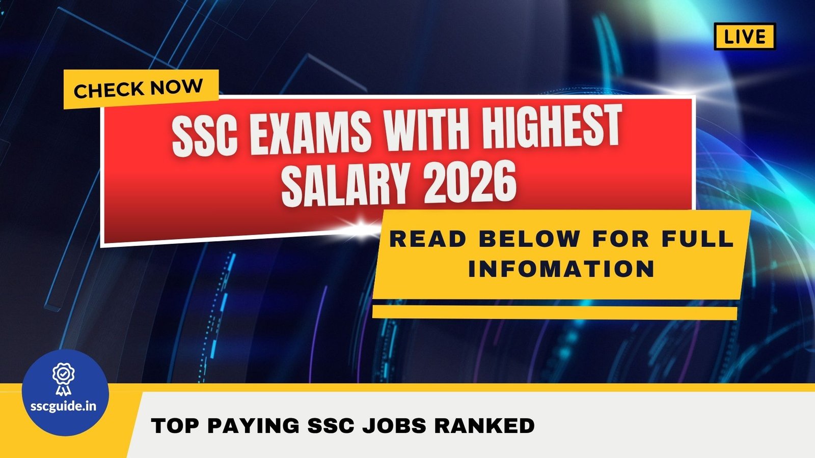 SSC Exams with Highest Salary 2026