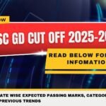 SSC GD Cut Off 2025-26