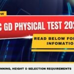 SSC GD Physical Test 2026
