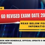 SSC GD Revised Exam Date 2026