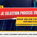 SSC JE Selection Process 2026