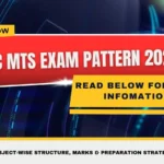 SSC aMTS Exam Pattern 2026