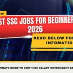 Best SSC Jobs For Beginners 2026