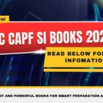 SSC CAPF SI Books 2026