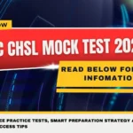 SSC CHSL Mock Test 2026