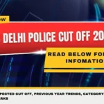 SSC Delhi Police Cut Off 2026