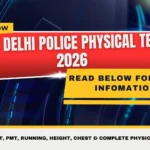SSC Delhi Police Physical Test 2026