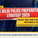 SSC Delhi Police Preparation Strategy 2026